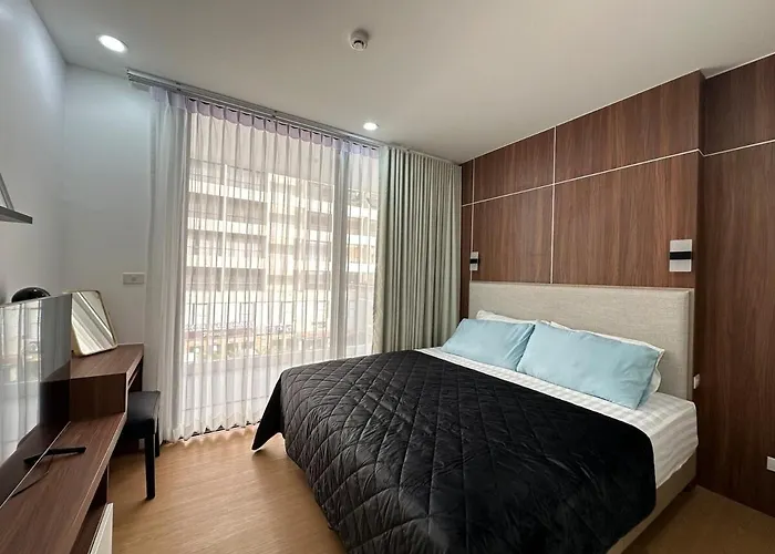 6th Avenue Sukhumvit Bkk 306 Bts Asoke Sofabed Apartment *